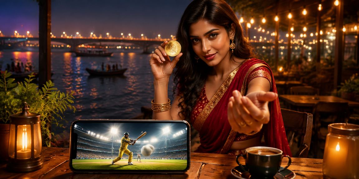 বরিশালে মোবাইলে ক্রিকেট বেটিং করছেন একজন তরুণ