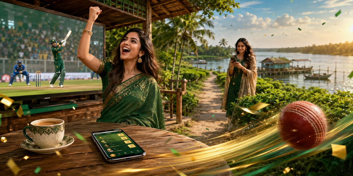 খুলনায় চা বাগানে 23h2 ক্রিকেট বেটিং করার দৃশ্য